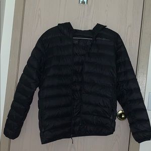 Black Eddie Bauer downlite jacket